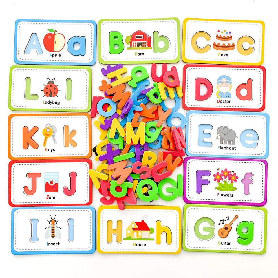 Flashcards & ABC Magnetic Letters – Curious Columbus Kids