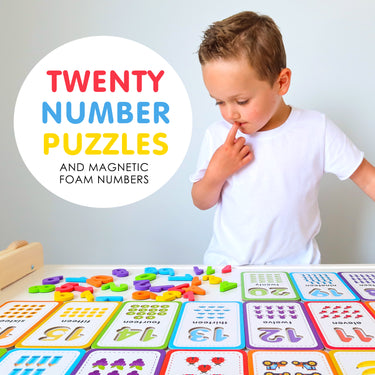 Flashcards & 123 Magnetic Numbers – Curious Columbus Kids