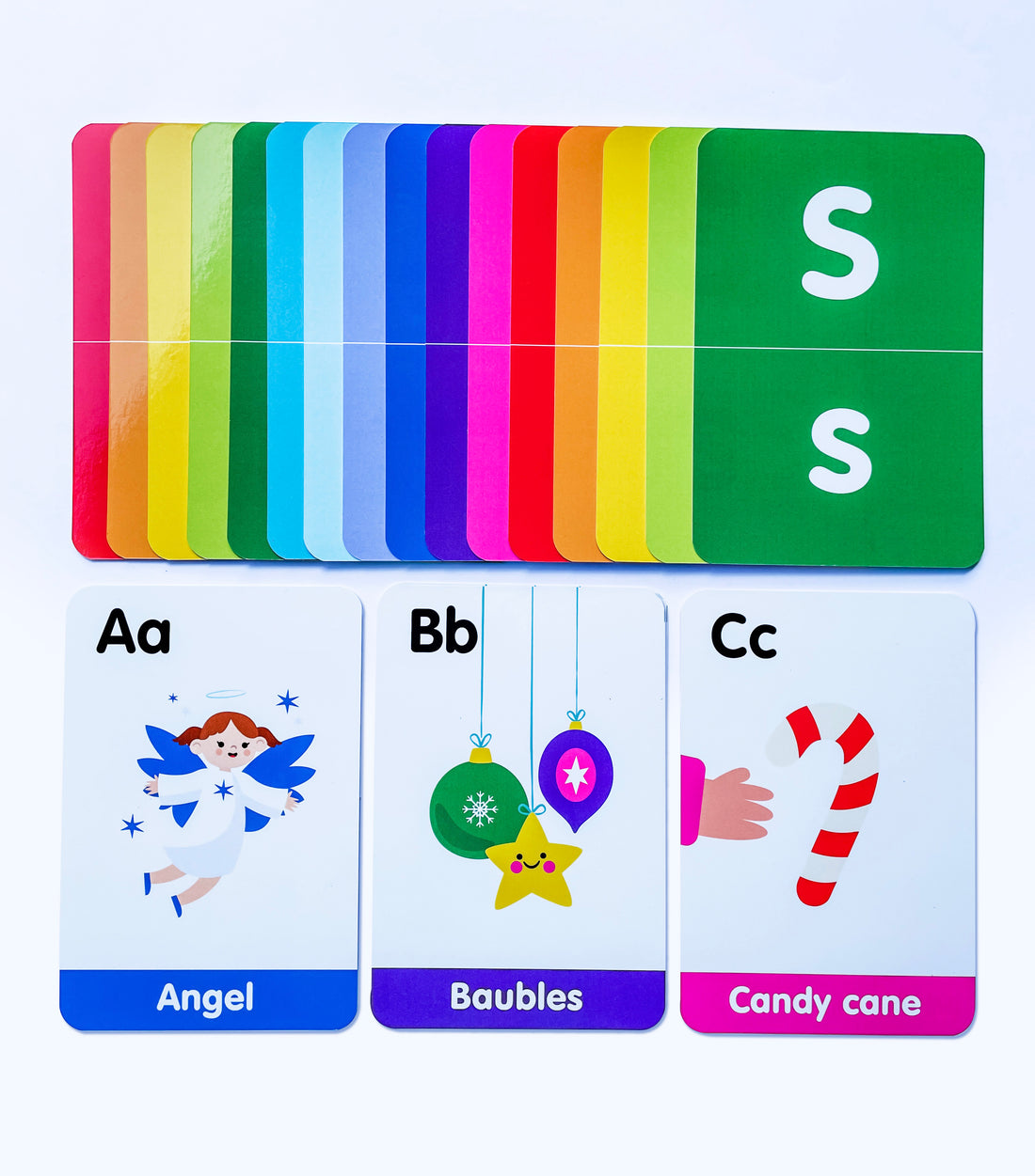 christmas flash cards, flashcards, flash cards for toddlers